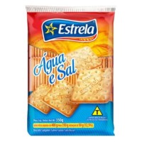 BISCOITO &Aacute;GUA E SAL / CREAM CRACKER 350G